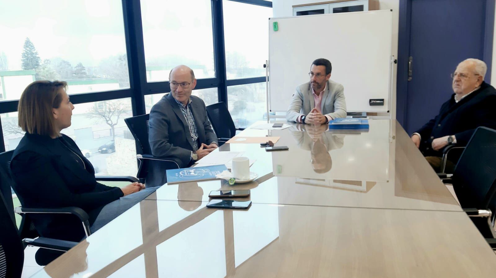 Un momento de la reunión