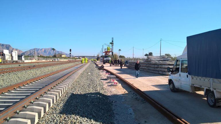 Obras del AVE a Murcia