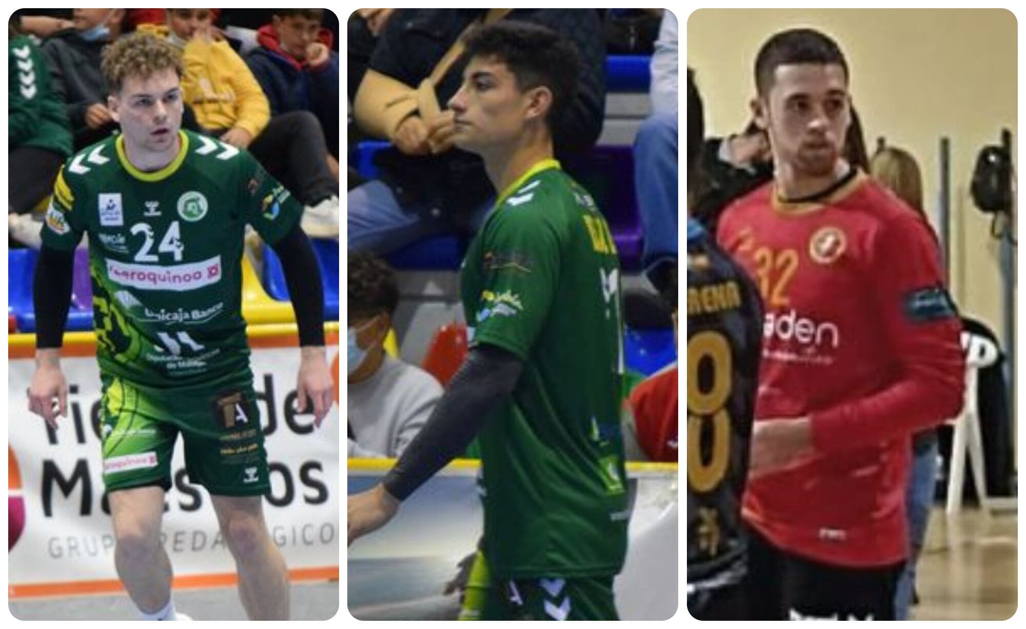 Montaje de las tres nuevas incorporaciones del Iberoquinoa Antequera