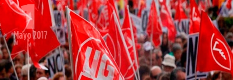 Imagen de archivo movilización UGT.