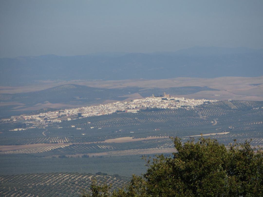 Panorámica de Espejo en el Guadajoz - Campiña Este 