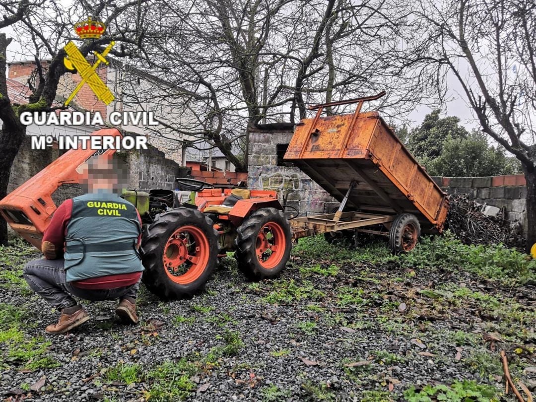 Tractor y remolque recuperados