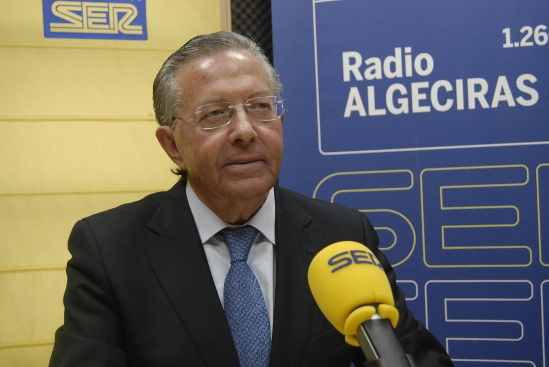 El Magistrado Manuel Gutiérrez Luna durante la entrevista en Hoy por Hoy Campo de Gibraltar.