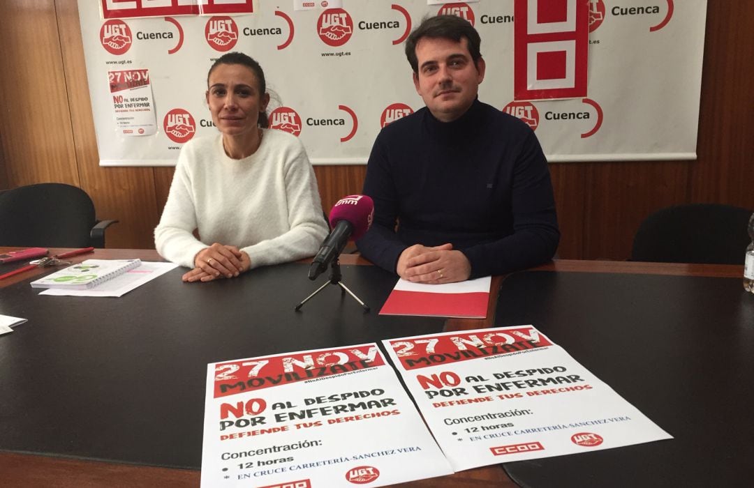 Los responsables provinciales de CCOO y UGT