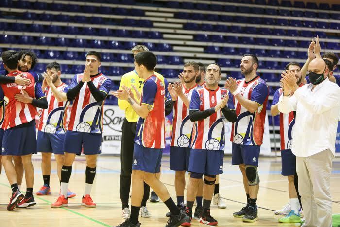 Un momento de un partido