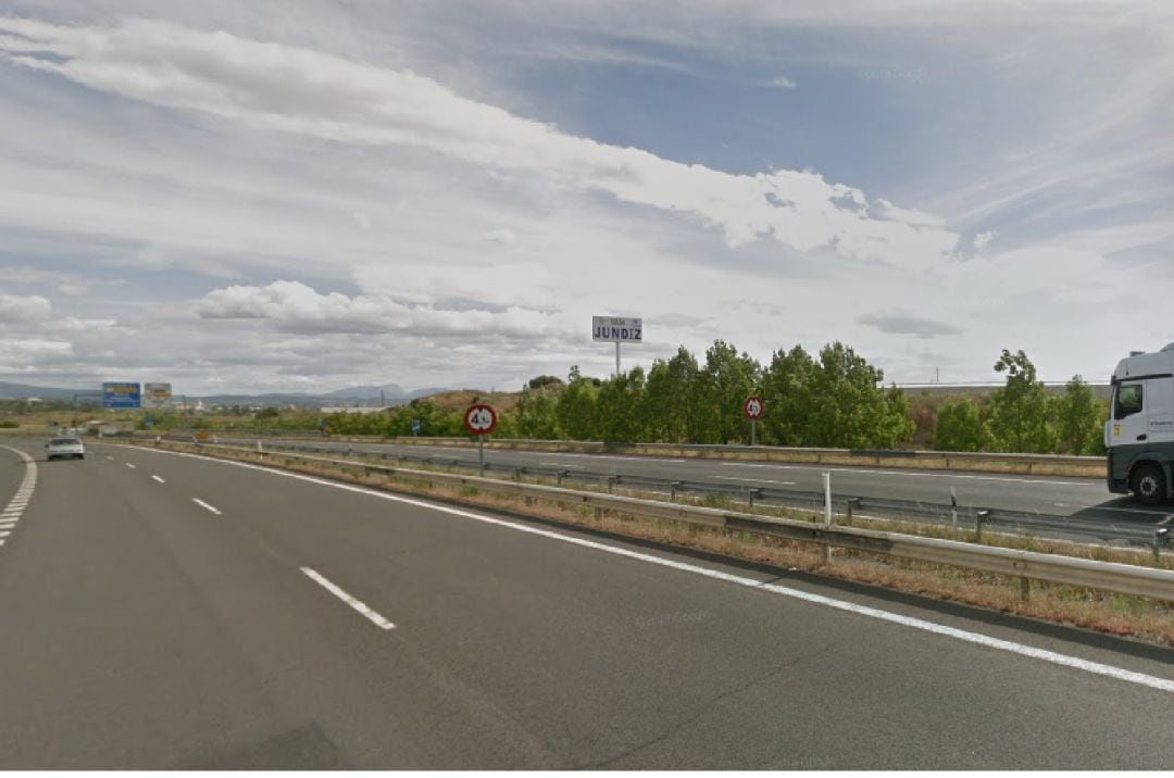 El accidente se ha producido en la A-1 a la altura de Jundiz