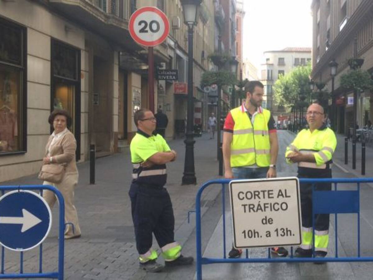 Las calles Rosario, Padre Romano y Teodoro Camino están hoy cortadas
