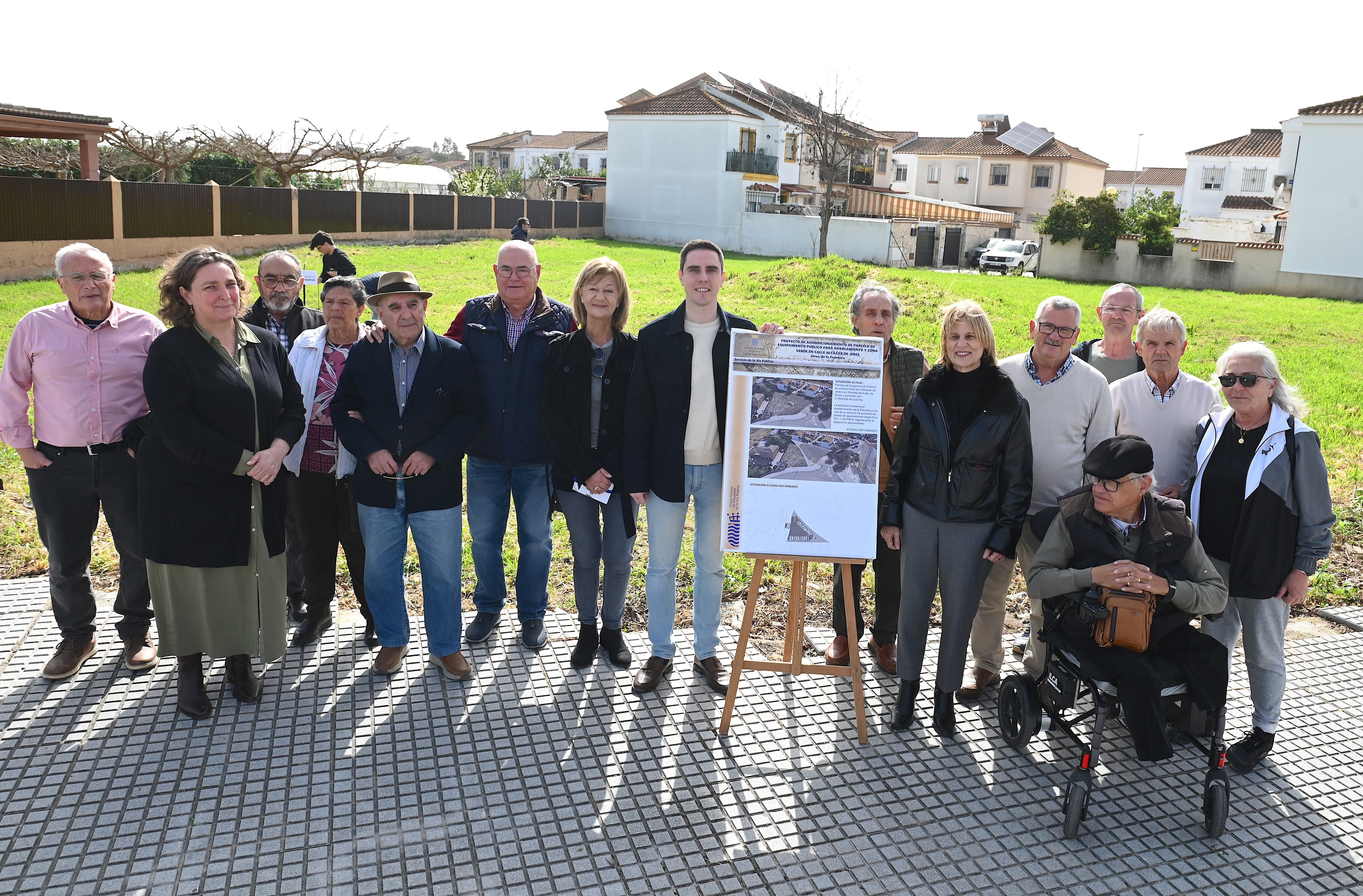 Presentación de la nueva zona de aparcamiento de La Marquesa