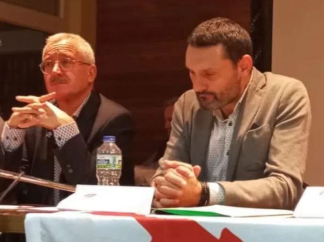 Juan Jesús Acosta junto a Ortega Lara