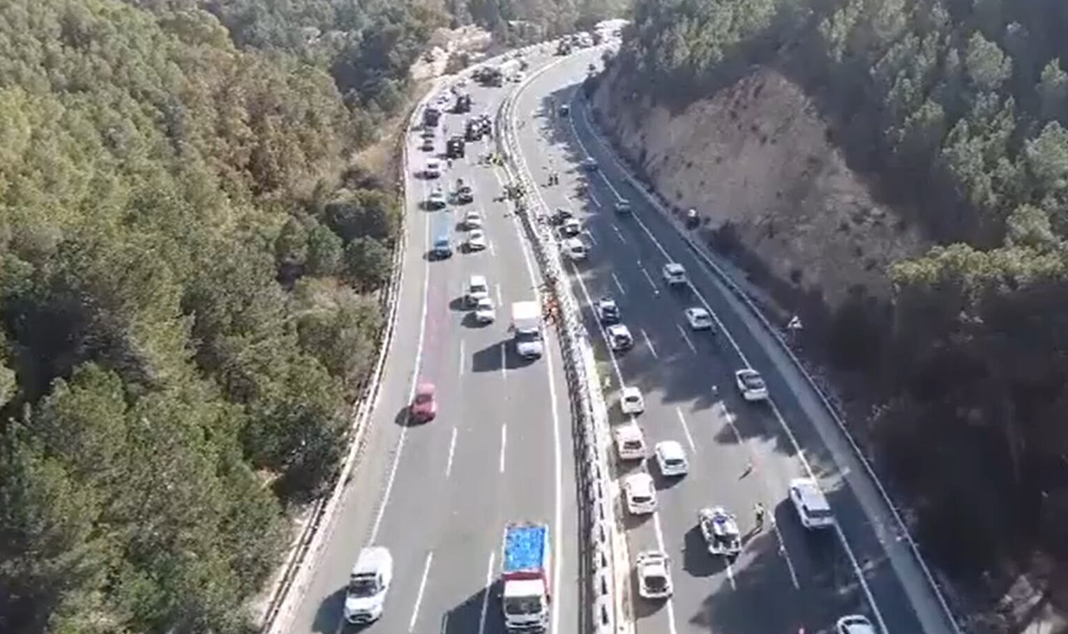 Restablecida por completo la circulación en el Puerto de la Cadena