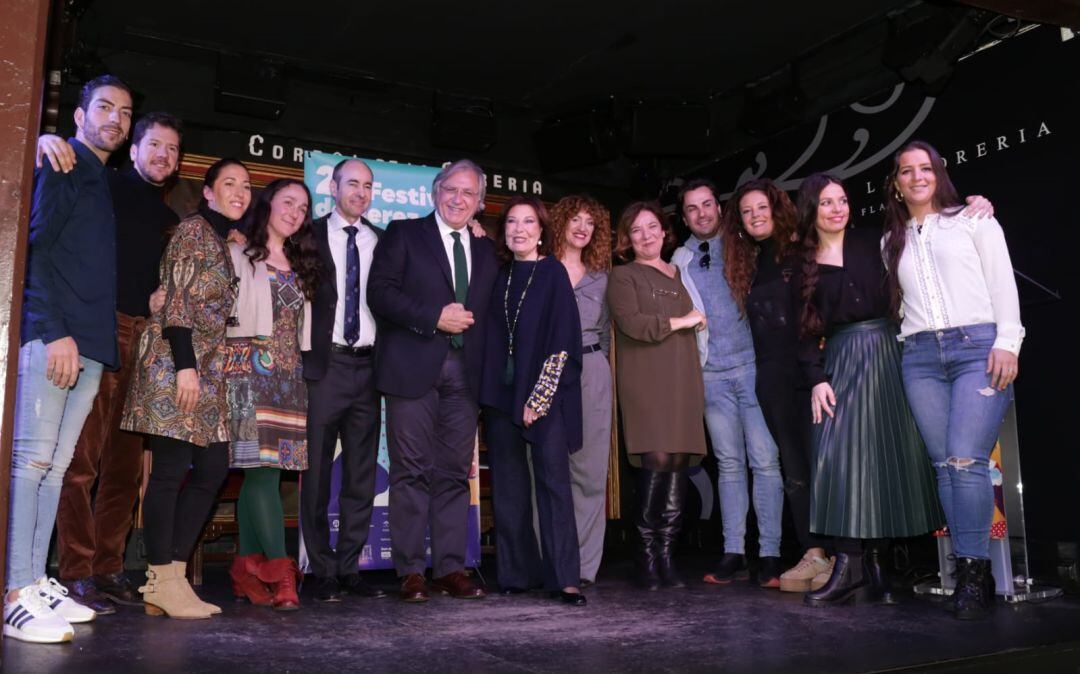 Presentación en el Corral de la Morería del Festival de Jerez