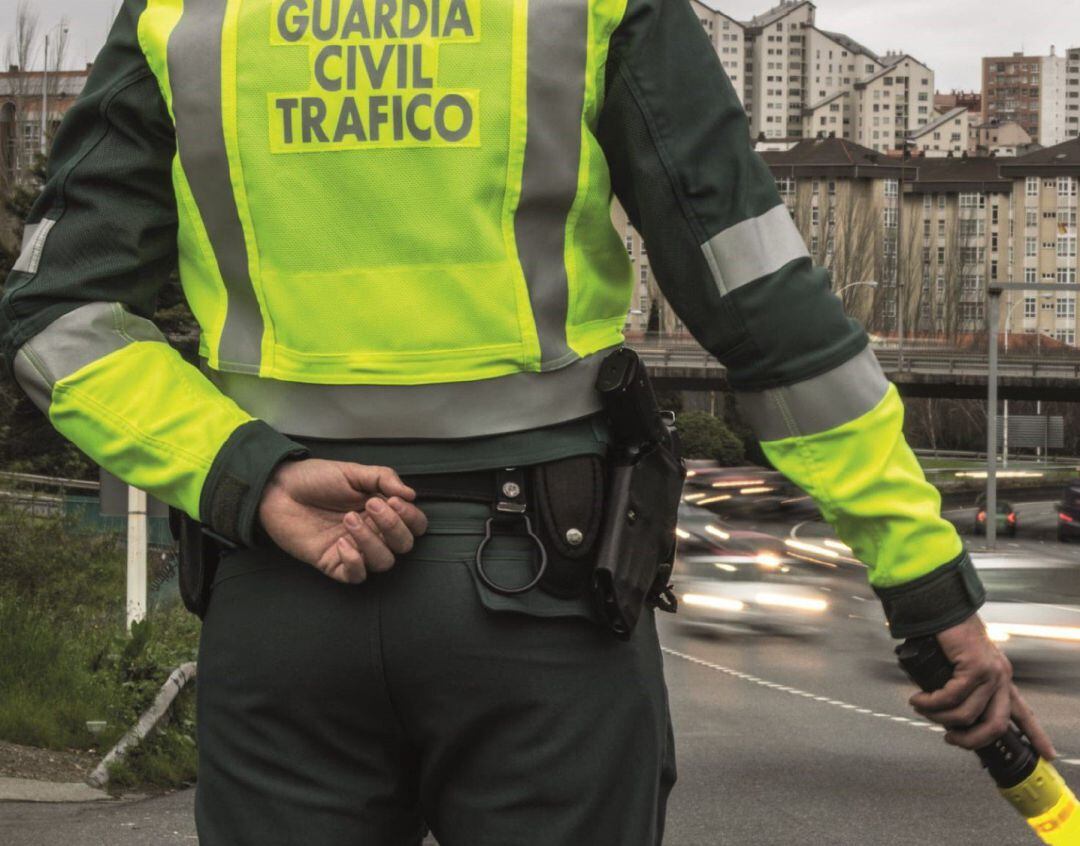 Control de tráfico de la Guardia Civil