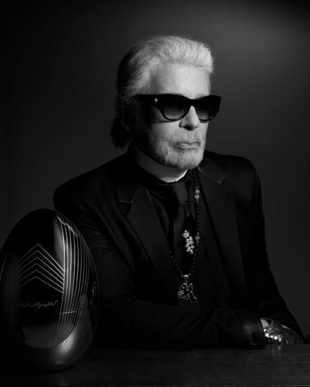 Fotografía publicada por el perfil de Twitter oficial de Lagerfeld.