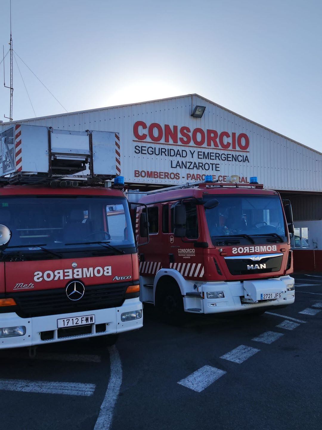 Imagen de archivo del Consorcio de Seguridad y Emergencias de Lanzarote.