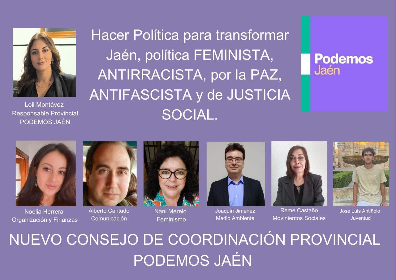 Dirección Provincial de Podemos Jaén