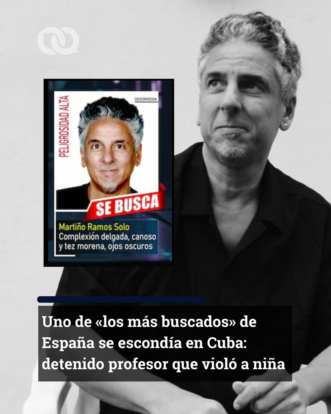 Martiño Ramos Soto, uno de «los diez fugitivos más buscados» de España tras evadir una condena de 13 años y medio, está en Cuba detenido
