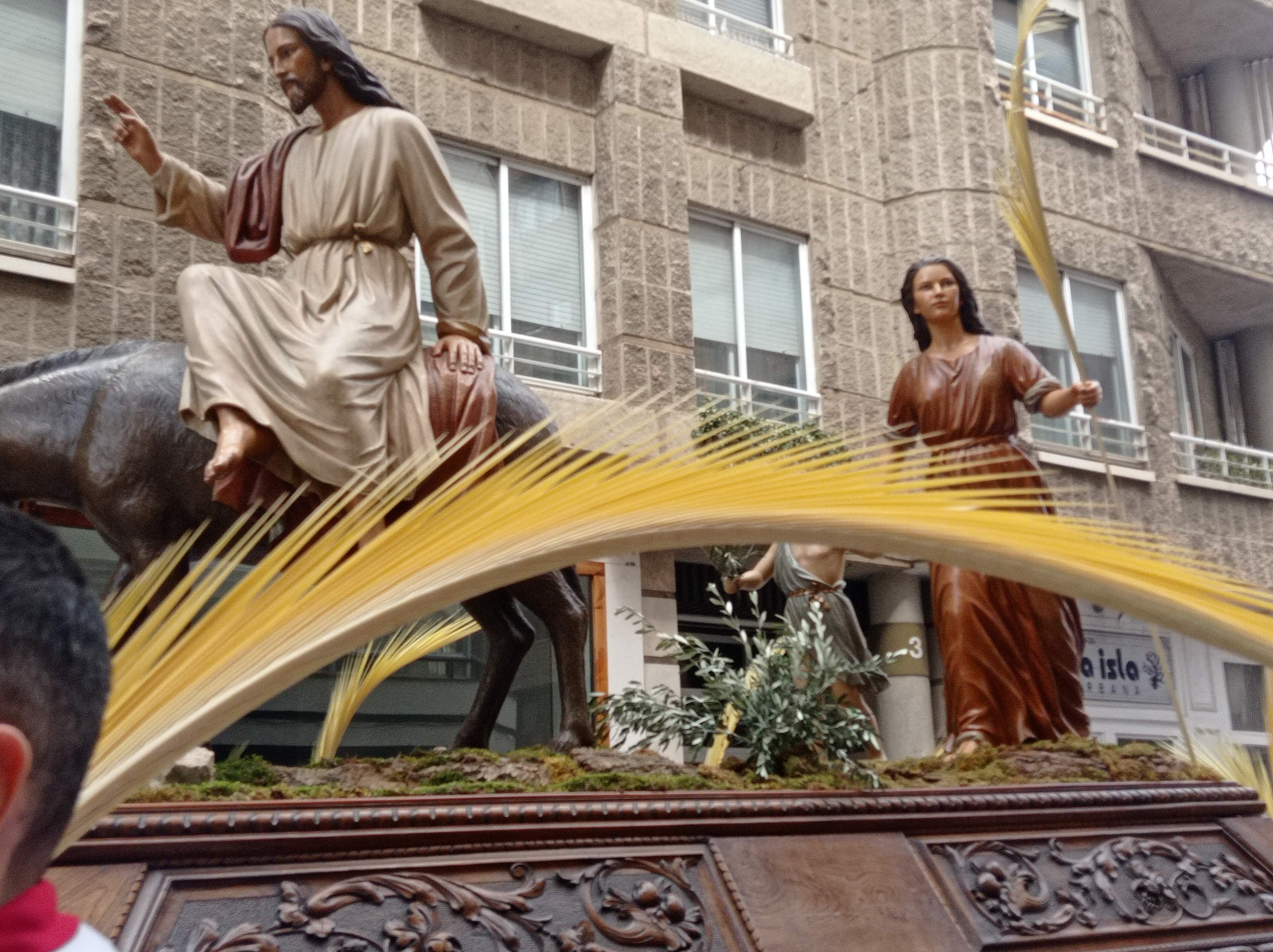 Procesión de La Borriquilla en Palencia