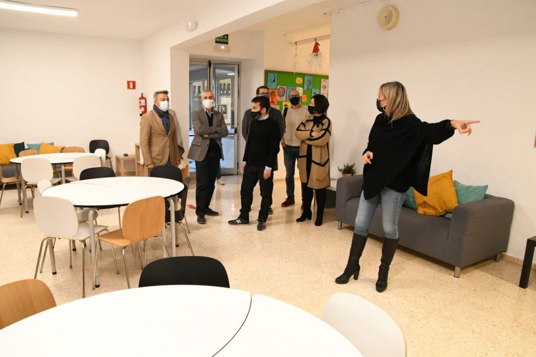 Visita del conseller Vicent Marzà al CEIP Port de Xàbia.