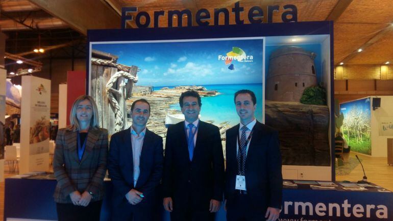 Los representantes del PP en Fitur
