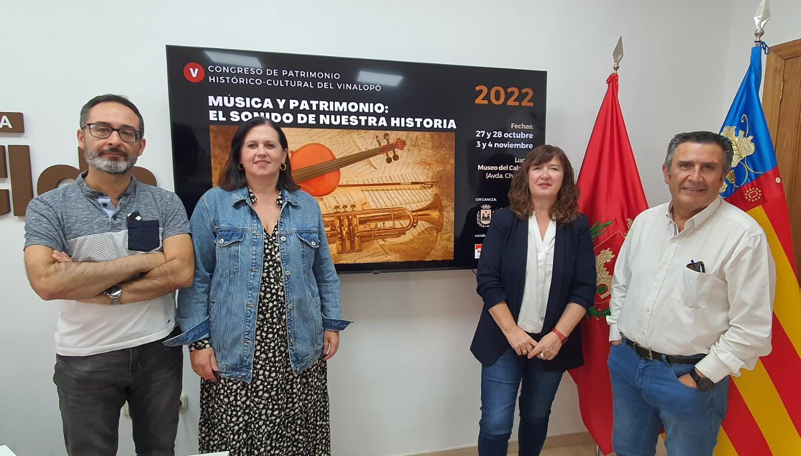 Presentación del congreso de música en Elda