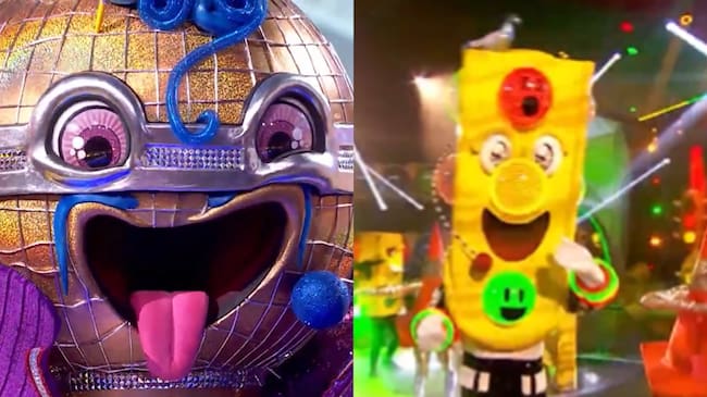Micrófono y Semáforo, primeras máscaras desenmascaradas en 'Mask Singer' / Antena 3