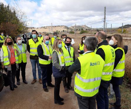 Visita de la Consejera a la Estación de Vadollano-Linares