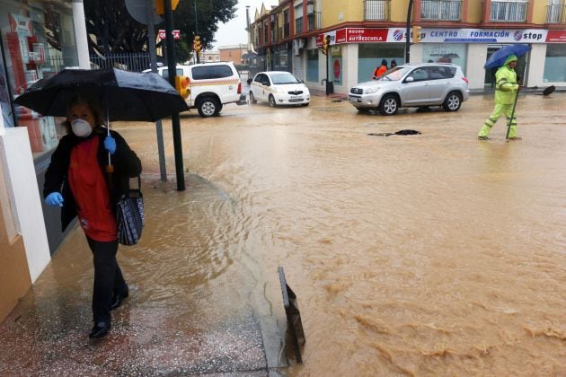 Inundaciones en Campanillas, Málaga  31 MARZO 2020