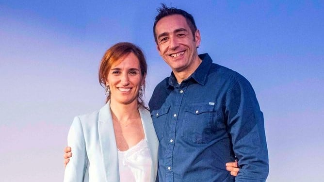 Mónica García junto a Emilio Delgado