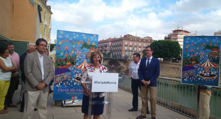 Presentación cartel de las Fiestas de Septiembre en Murcia
