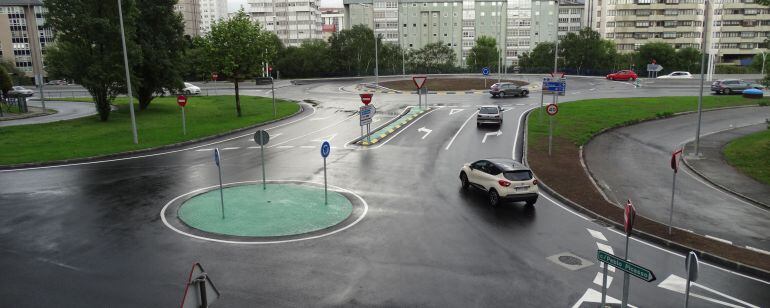 Nueva rotonda de Salgado Torres