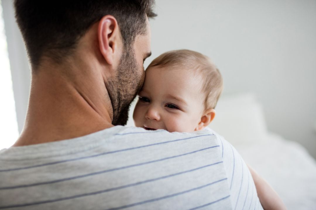 Un padre y su hijo