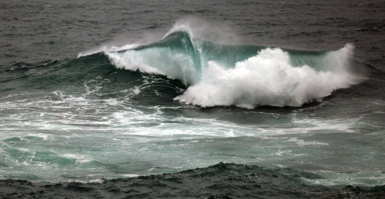 Temporal en el litoral gallego