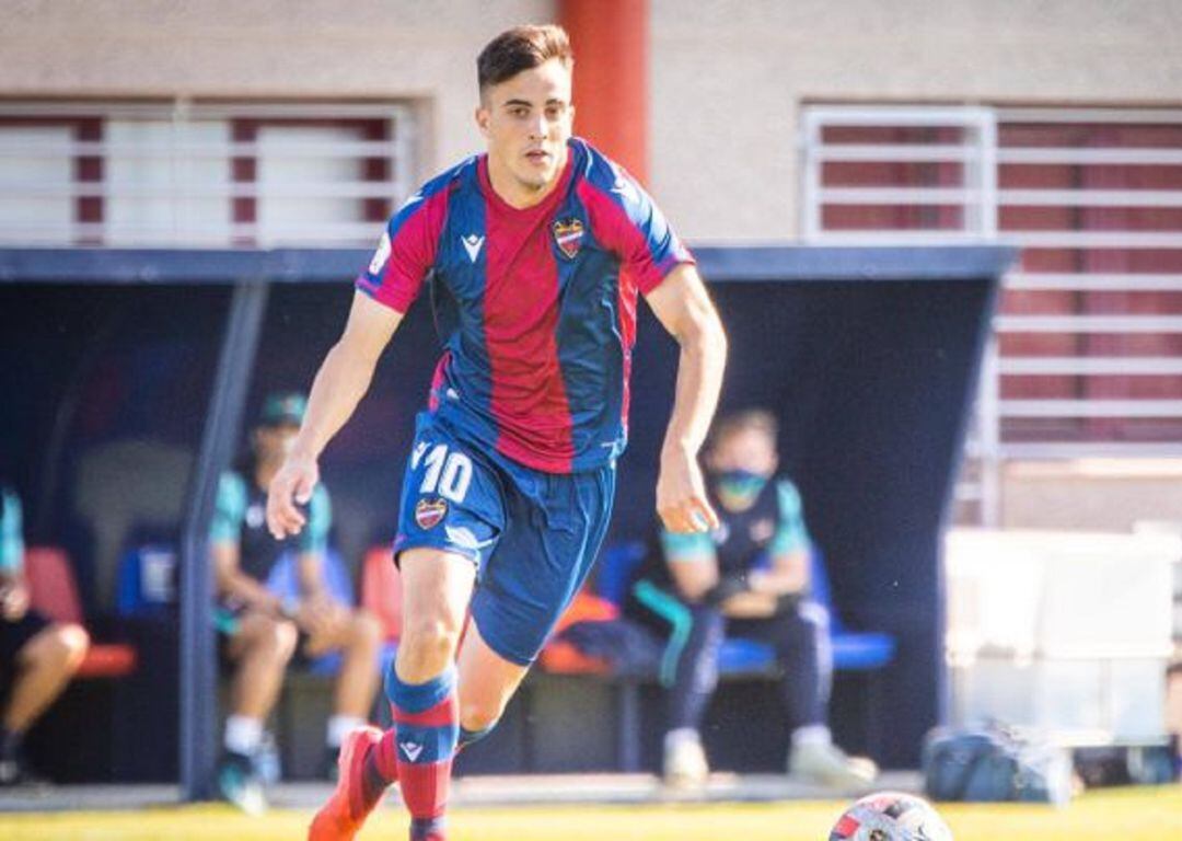 Álex Blesa con el Levante