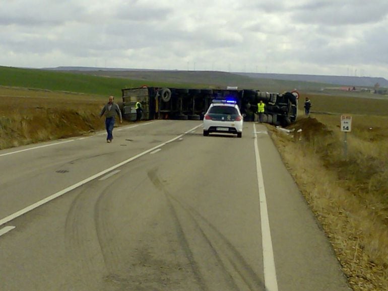 Imagen del accidente.