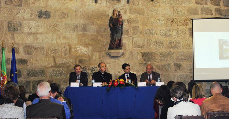 Un momento del seminario "Análise e futuro do Camiño Portugués de Santiago" celebrado en Braga