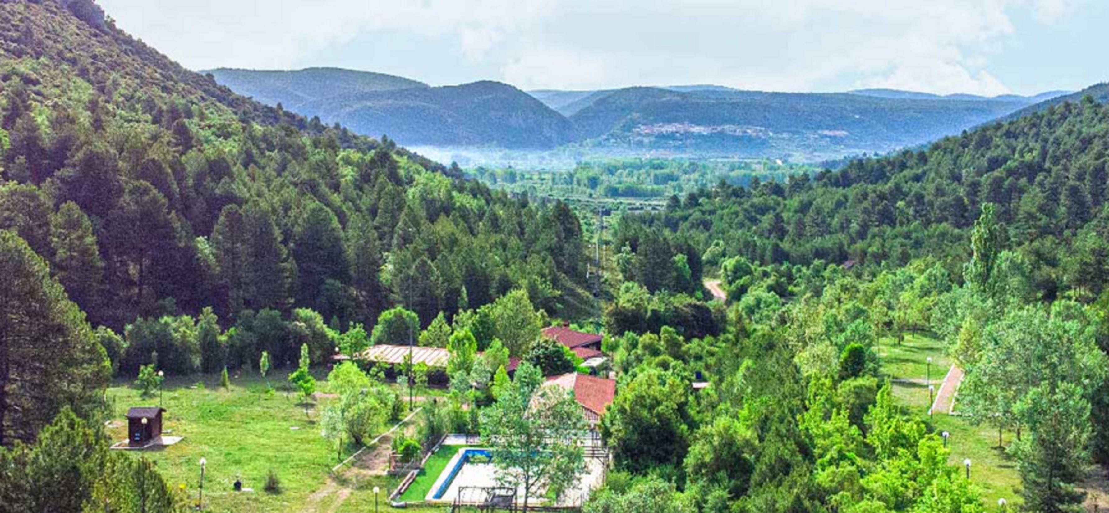 Campamento Alto Tajo en Beteta (Cuenca).
