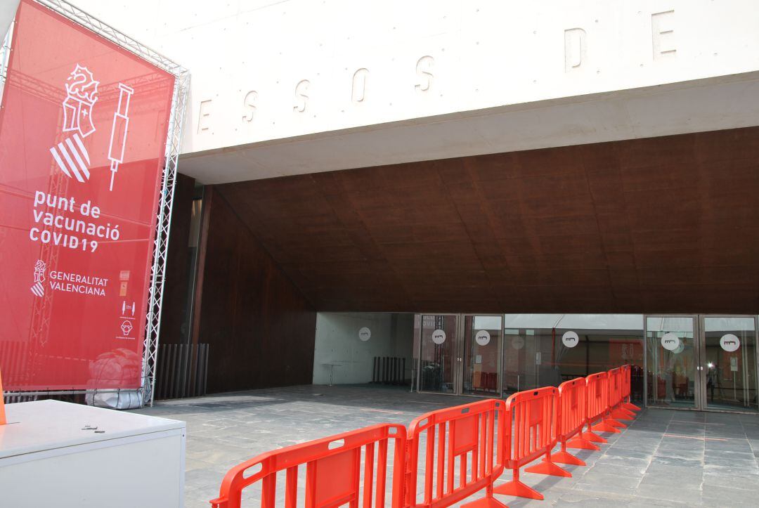 El Auditori i Palau de Congressos de Castelló habilitado como centro de vacunación masiva