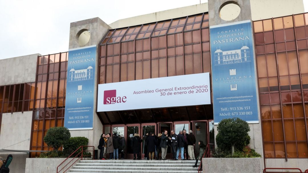 Imagen de la sede donde se celebró la última asamblea de la SGAE