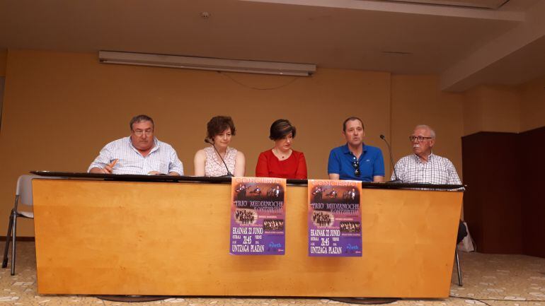 Responsables del concierto ofrecen en rueda de prensa detalles del mismo