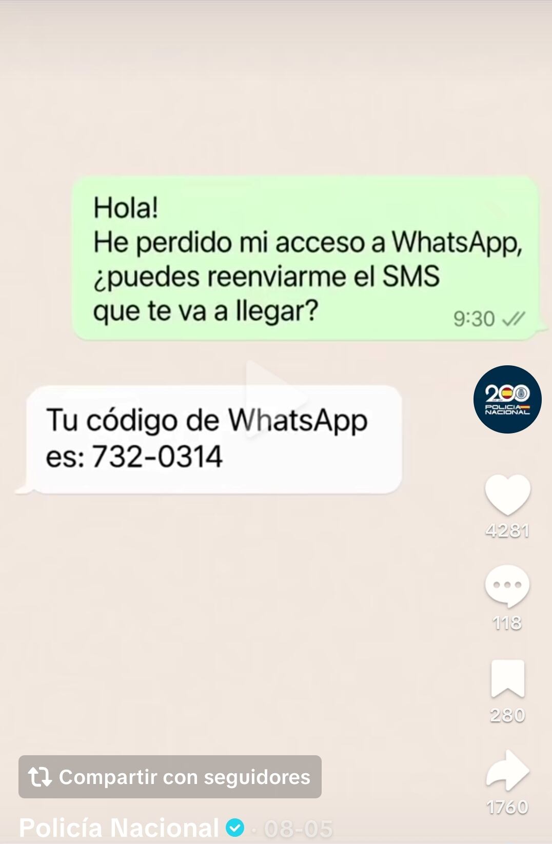 Una vez que logran el control de la cuenta de la víctima, solicitan dinero a sus contactos por bizum