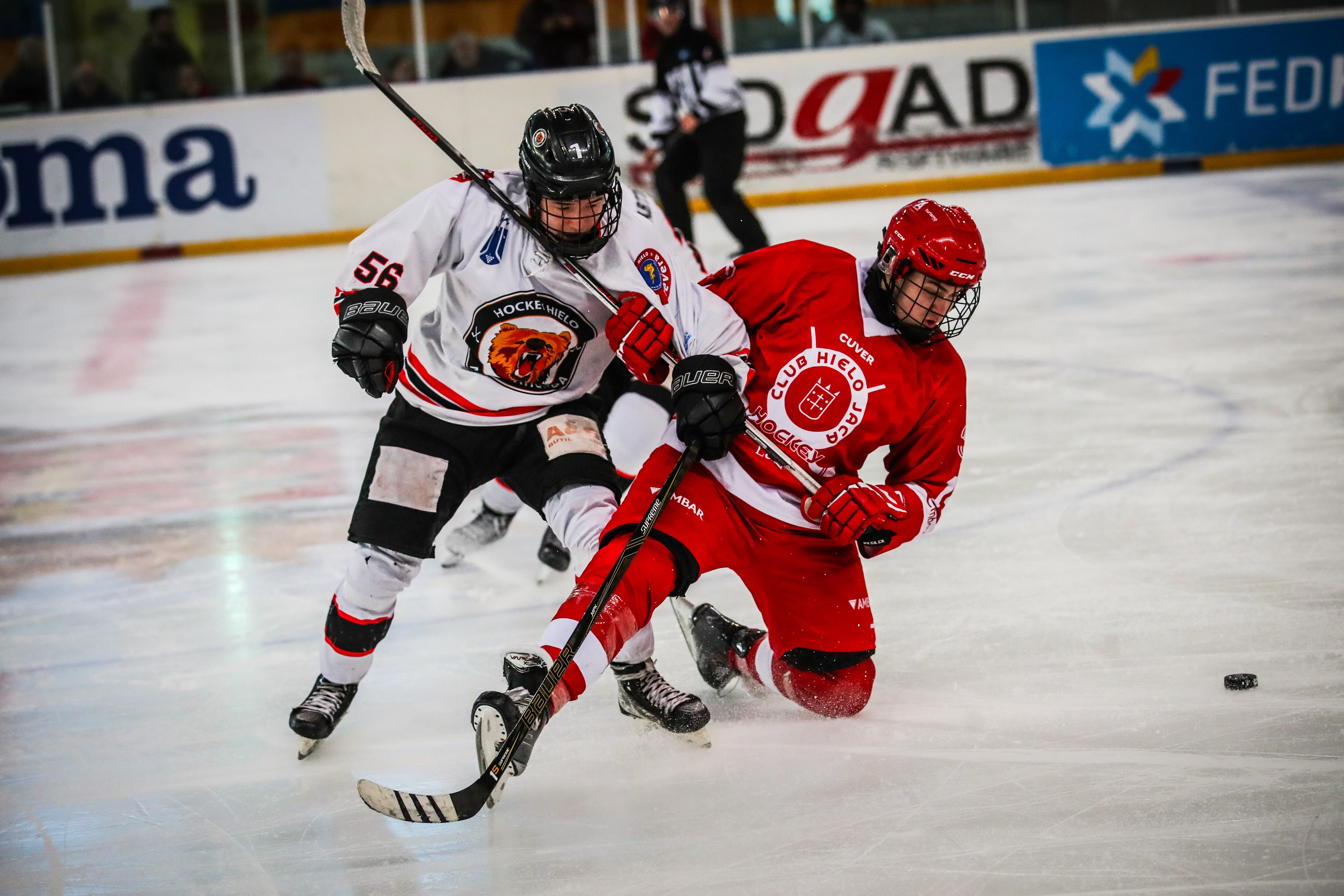 El CH jaca vencía en los dos primeros encuentros de la semifinal al Majadahonda