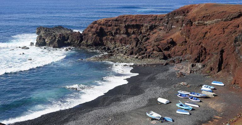 Paisaje de la isla de Lanzarote
