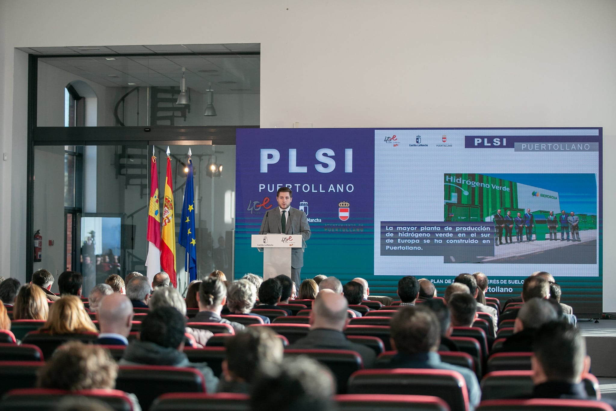 Nacho Hernando, en Puertollano