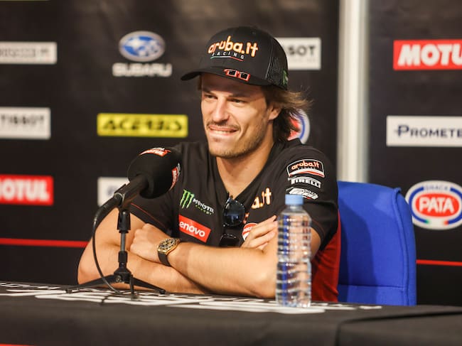 Conferencia de prensa de Nicolo Bulega