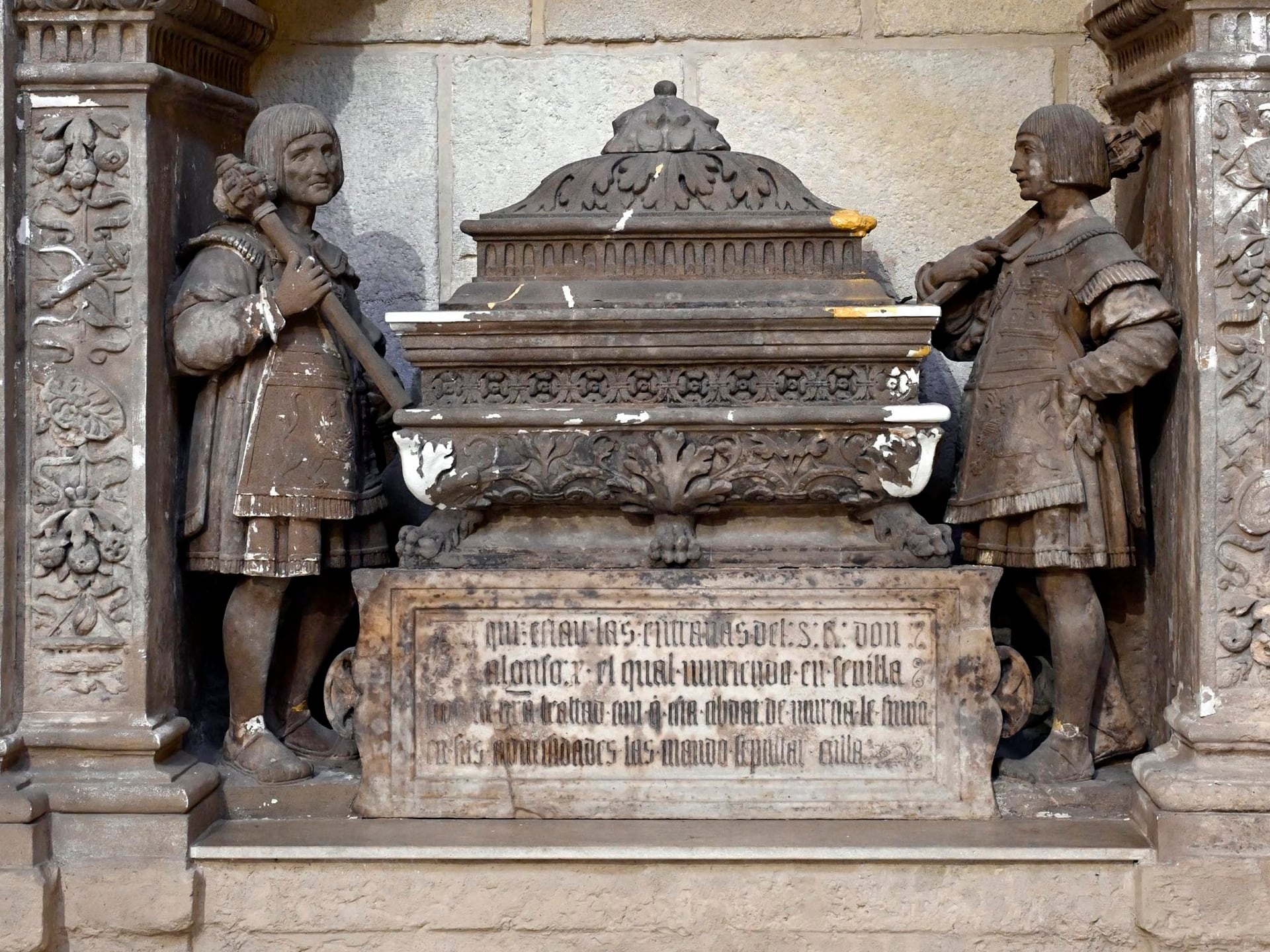 La urna con el corazón de Alfonso X El Sabio