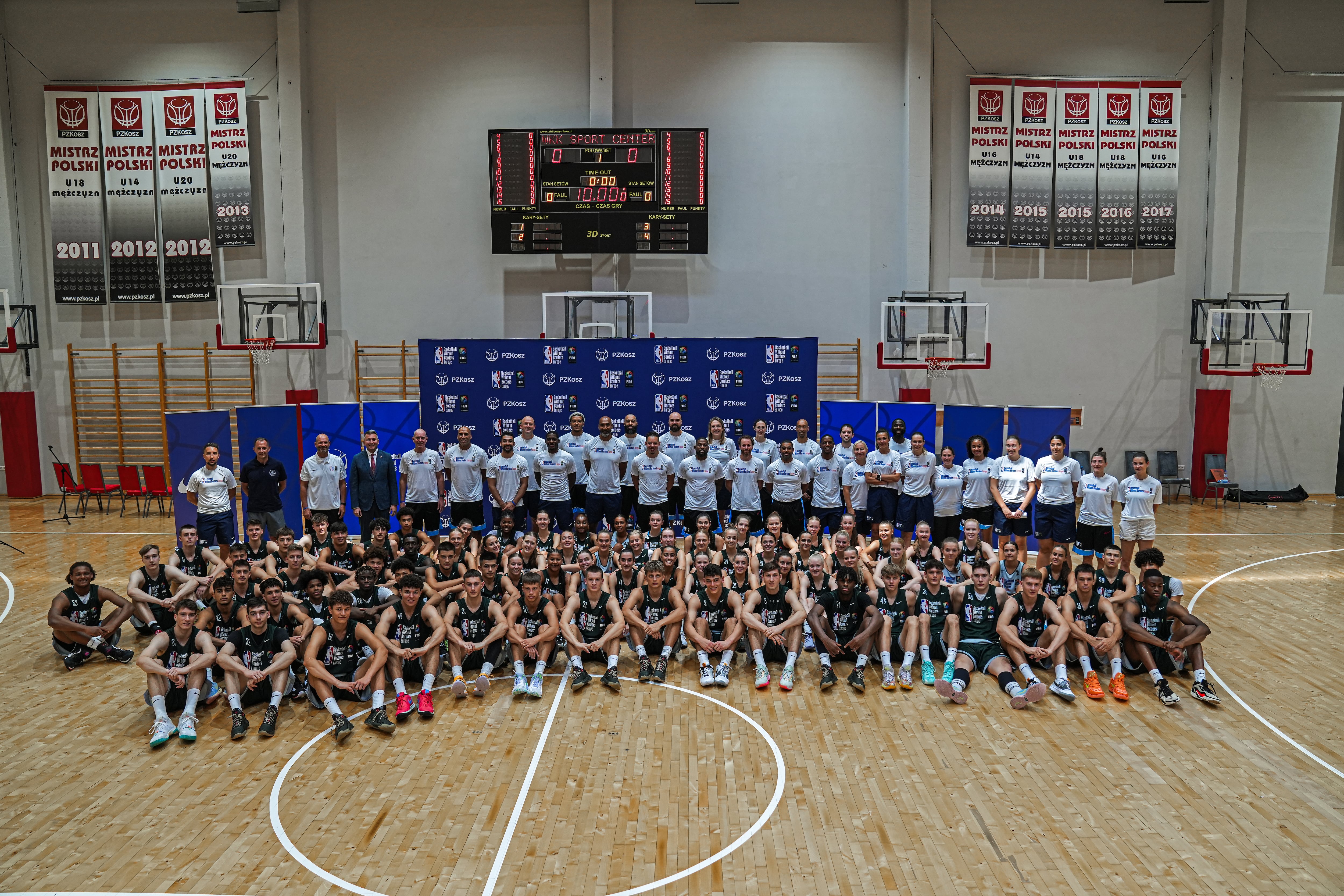 La NBA y la FIBA organizan la vigésima primera edición de Basketball Without Borders Europe en Málaga B