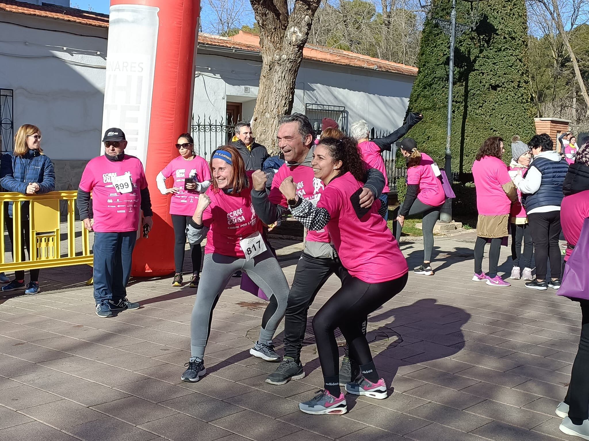 Participantes de la 5K de Villarrobledo del 7 de enero