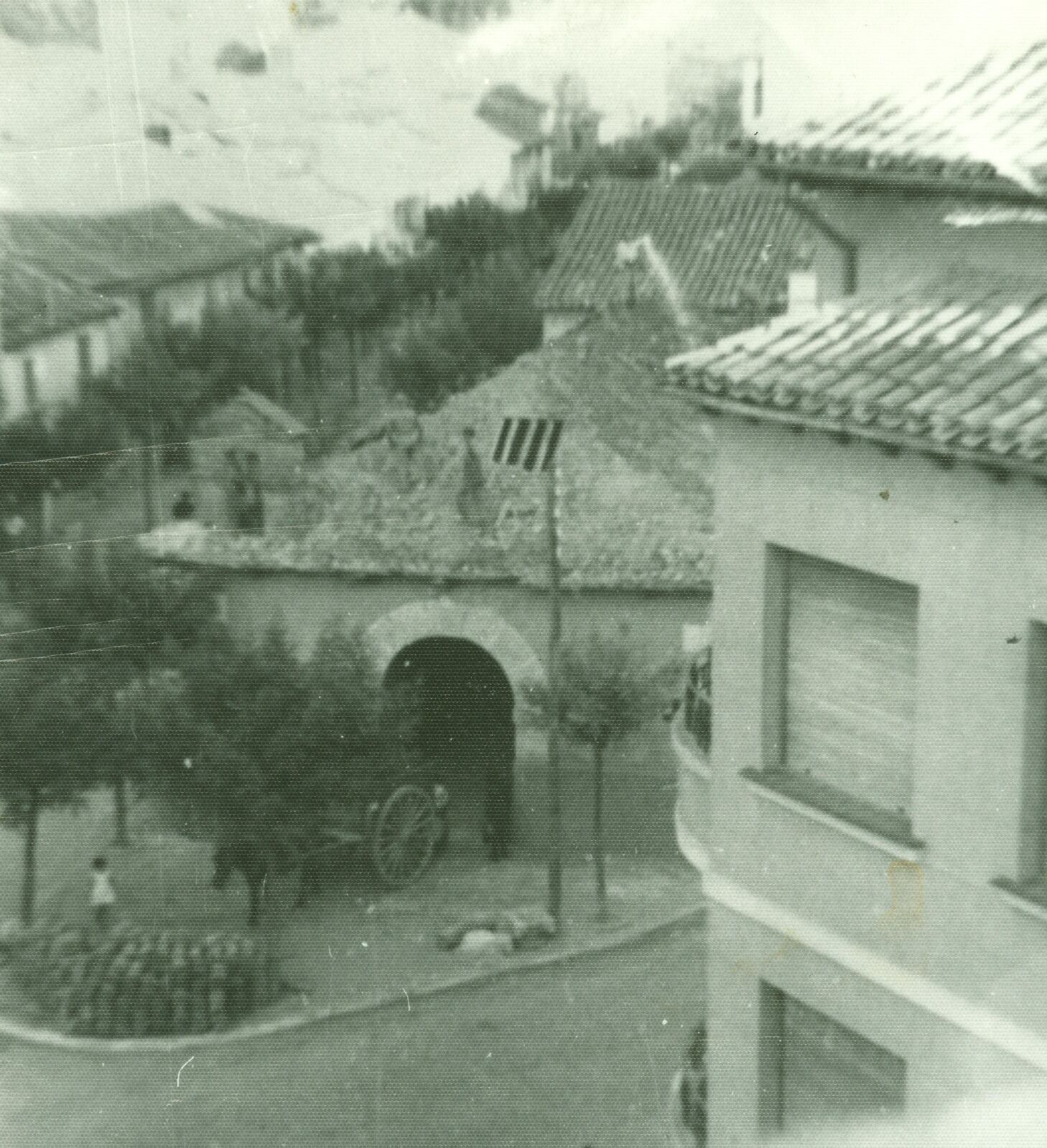 Espadaña actual de la iglesia de los claretianos (años 70)