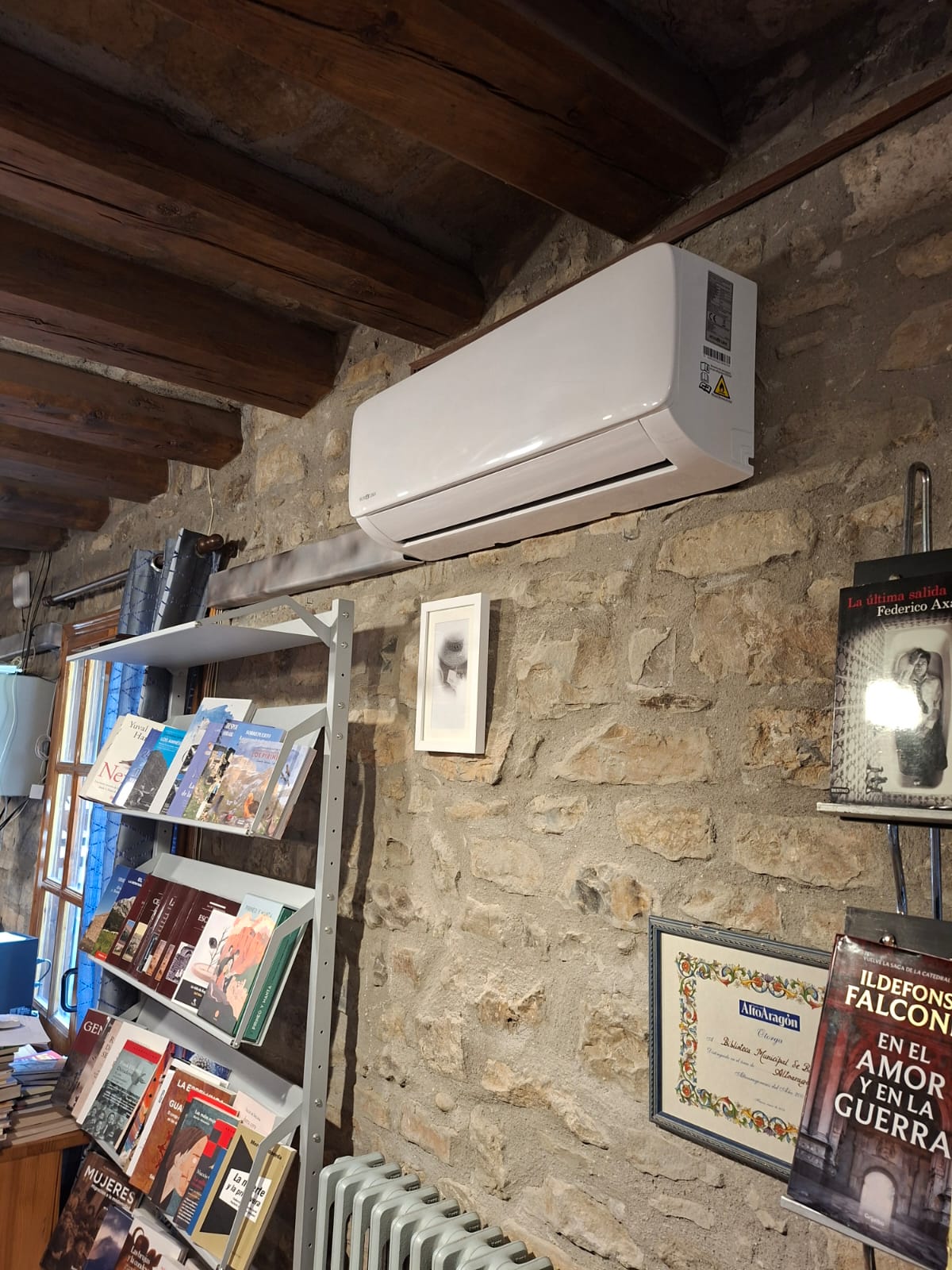Aire Acondicionado Biblioteca municipal.