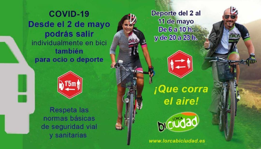 Si vas a salir en bici desde este sábado, esto es lo que tienes que saber